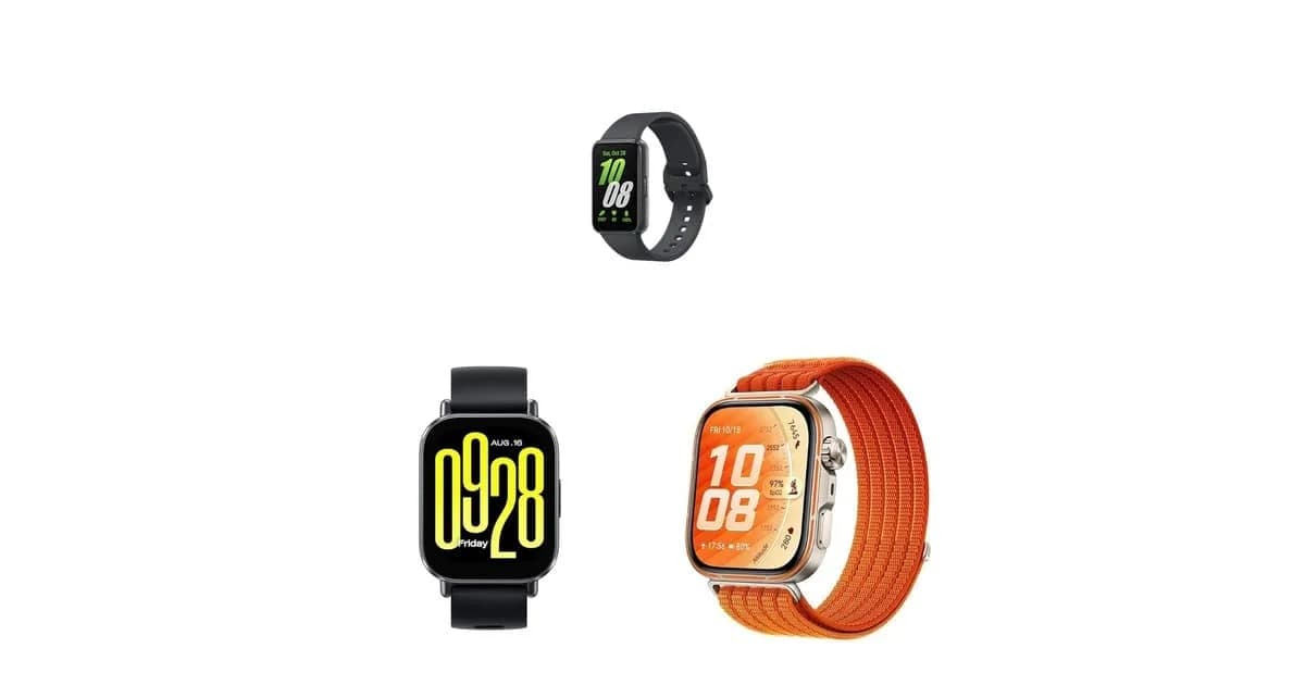 Smartwatches em oferta na Amazon: 3 opções para cada perfil