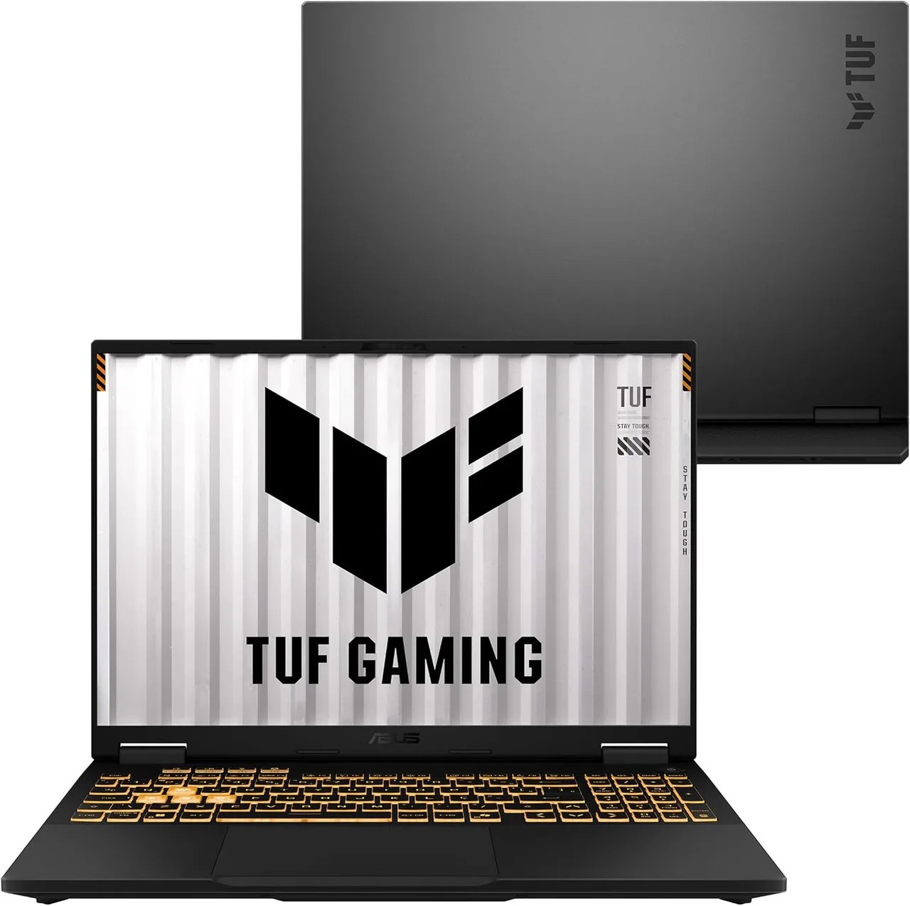 Notebook gamer ASUS TUF F16 com RTX 5050 e tela 165 Hz