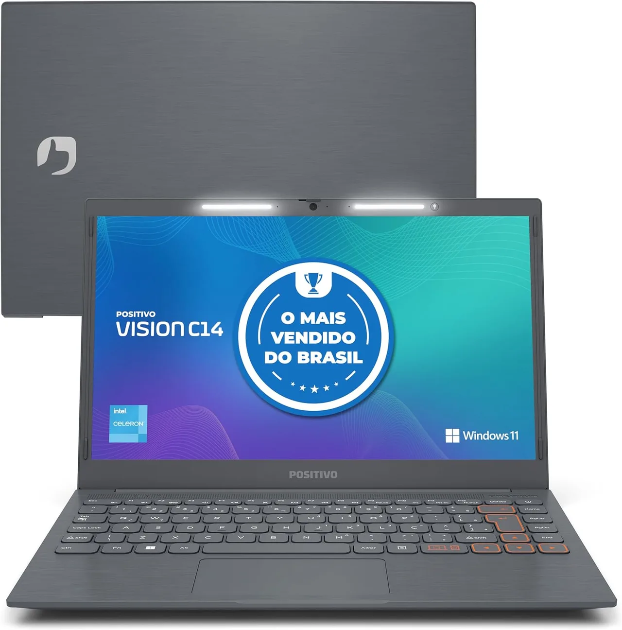 Notebook Positivo Vision C14 no Prime Day: 14,1" e fanless
