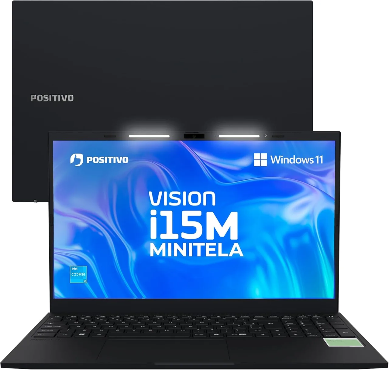 Análise do Notebook Positivo Vision i15M: Minitela 1,54"